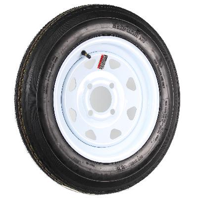 GE White 4 "Double Tyre(10 cm x 4 cm )